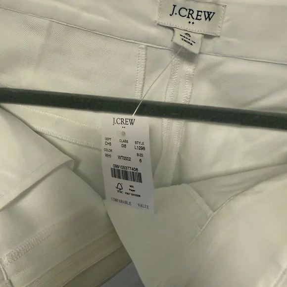 J. Crew Women's White Pants - Picture 3 of 3